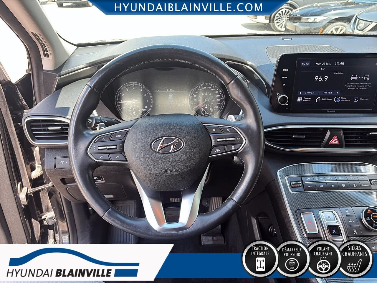 Hyundai Santa Fe 2021 Noir Blainville - photo #14
