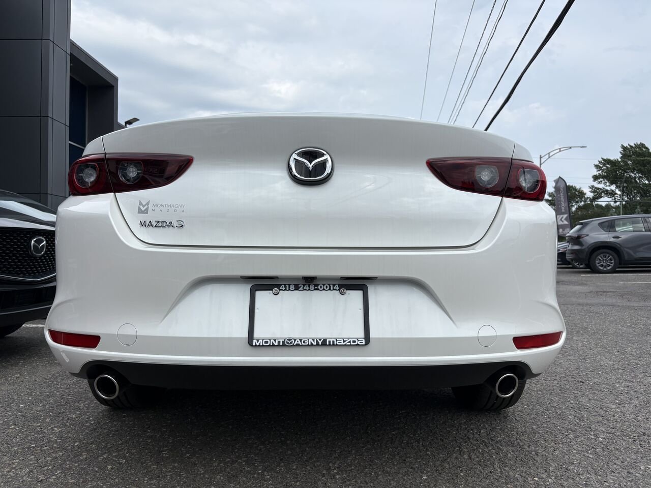MAZDA Mazda3 GX TA 2026 Blanc neige nacré Montmagny - photo #3