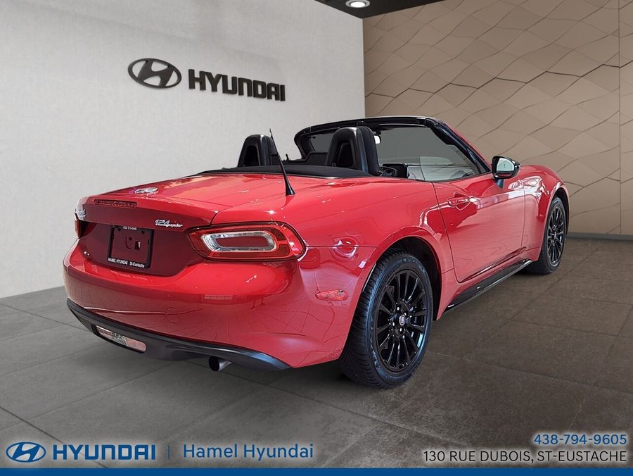 FIAT 124 Spider 2017 2017 Rouge