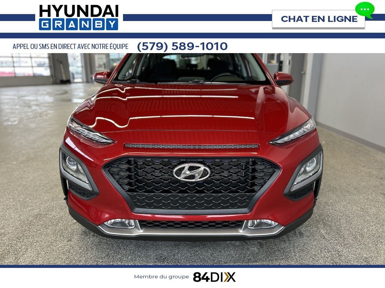 2021 Hyundai Kona Red Granby - photo #2