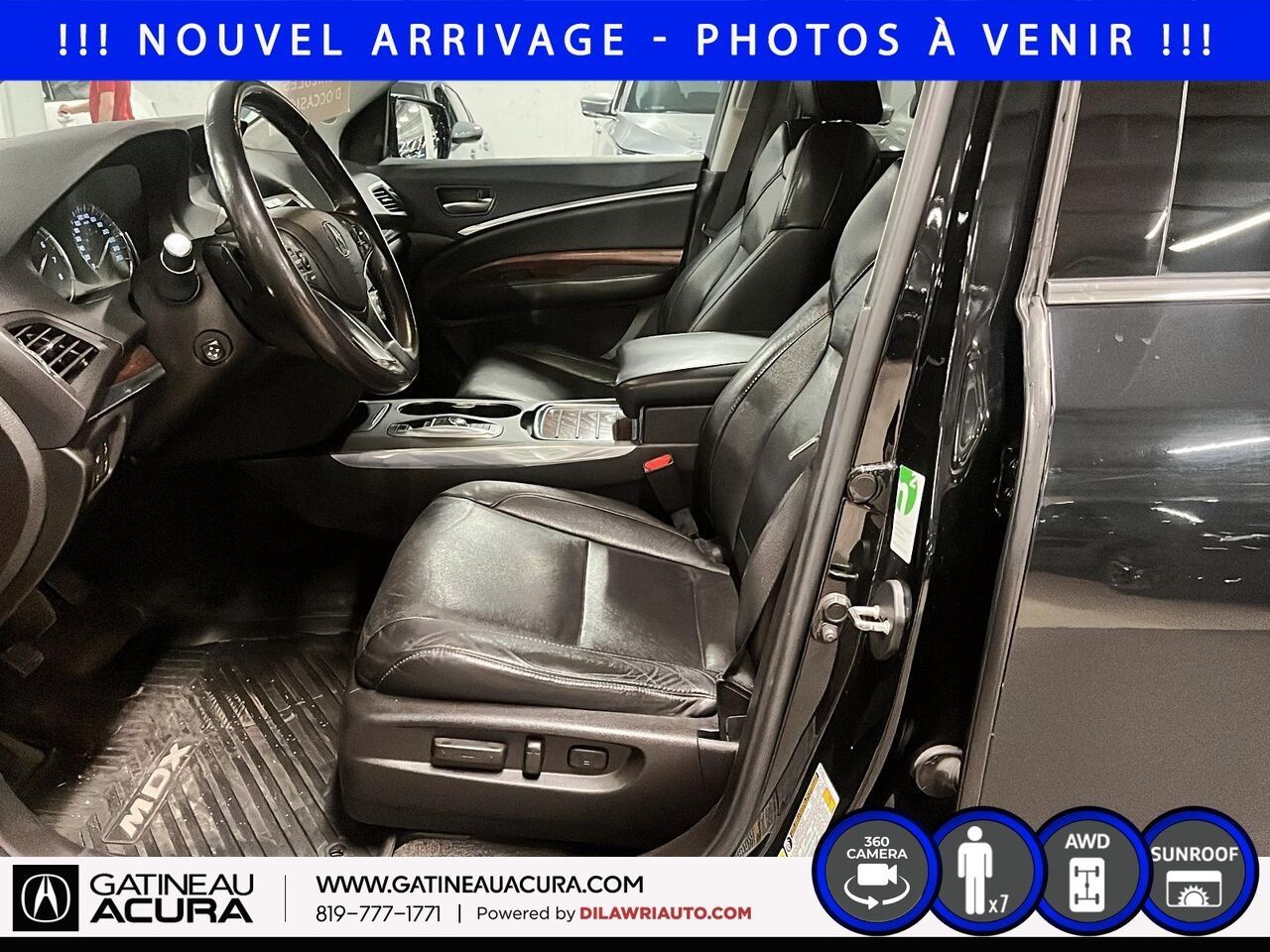 2016 Acura MDX Élite SH-AWD Black Gatineau - photo #8