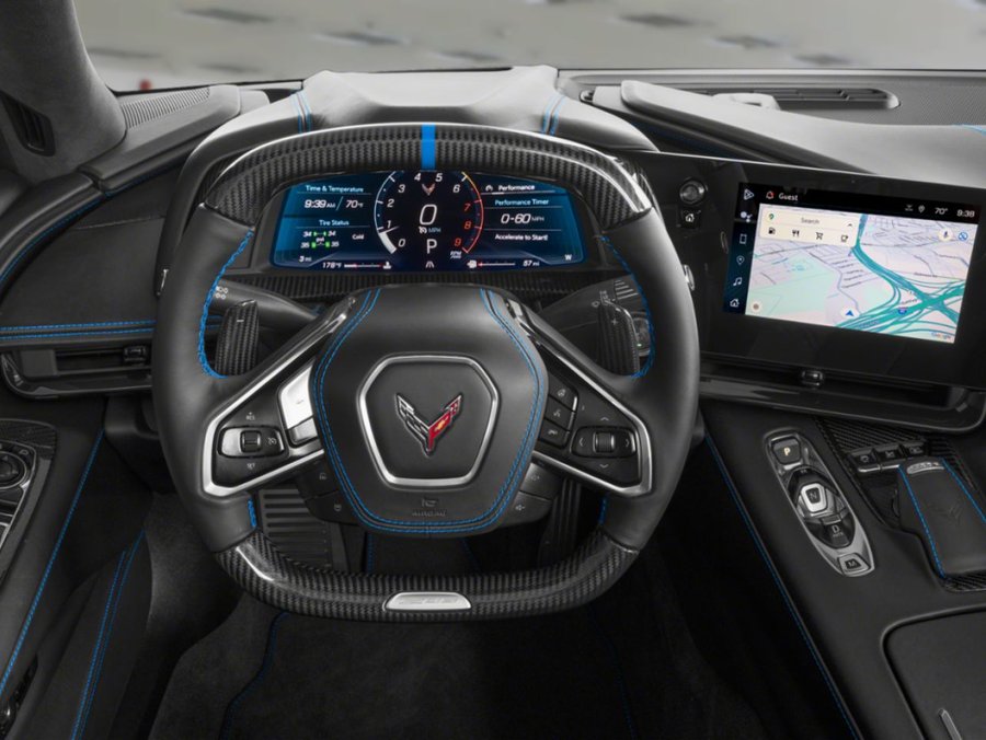 Chevrolet Corvette Z06 cabriolet 2 portes avec 3LZ 2025 Rouge flamme