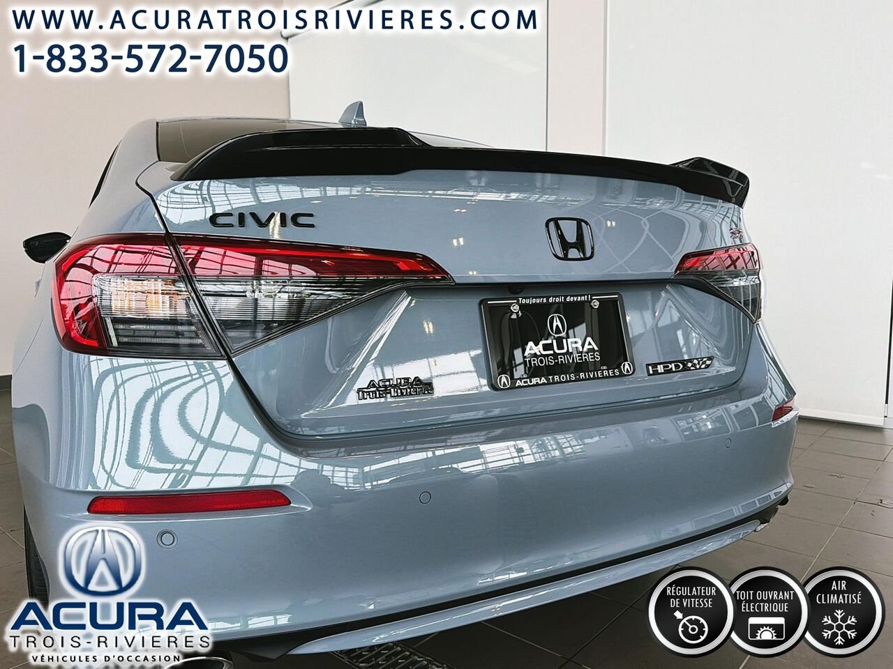 2024 Honda Civic Si berline EDITION HPD Grey Trois-Rivières - photo #8