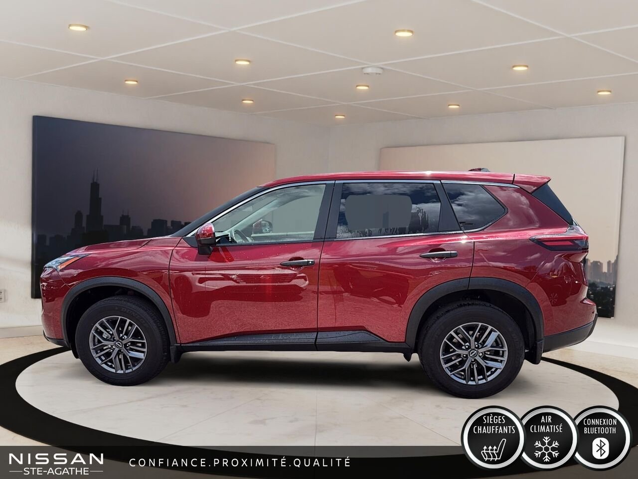 2024 Nissan Rogue Red Ste-Agathe des Monts - photo #4