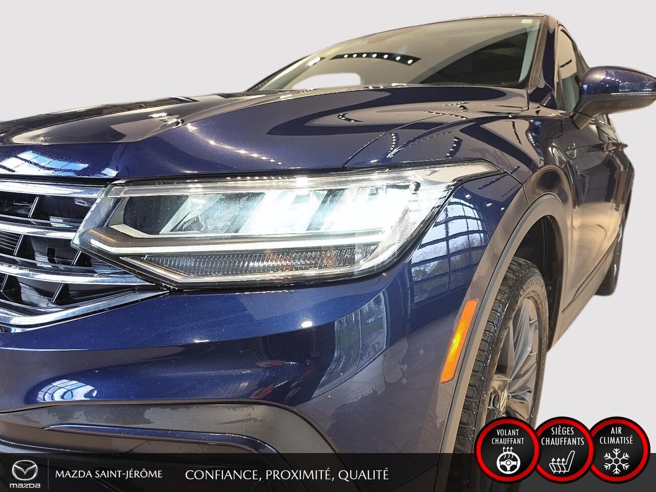 Volkswagen Tiguan 2022 Bleu Saint-Jérôme - photo #1