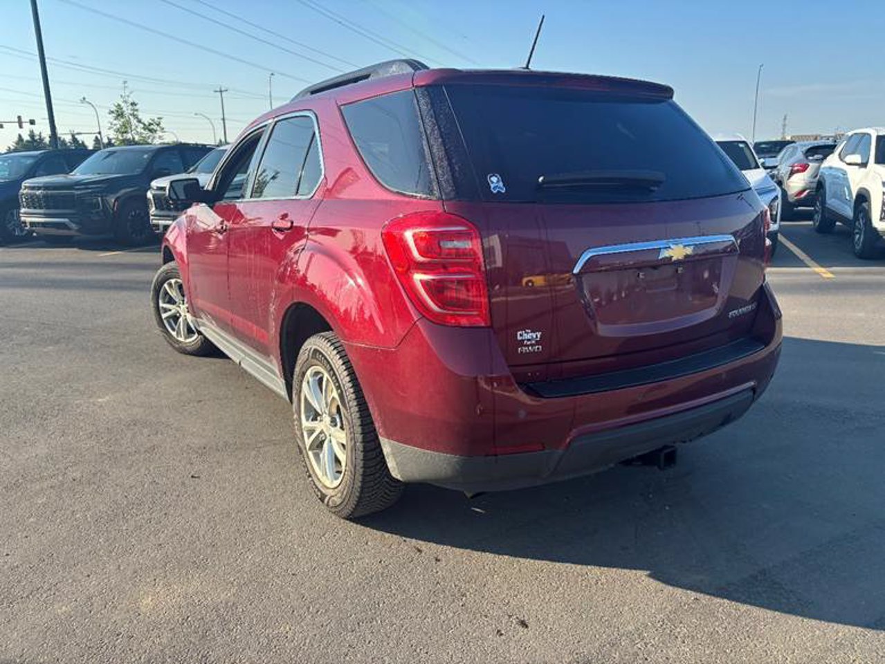 2016 Chevrolet Equinox AWD 4dr LT Red Sherwood Park - photo #3