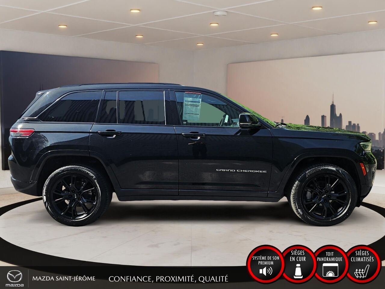 Jeep Grand Cherokee 2023 Noir Saint-Jérôme - photo #4