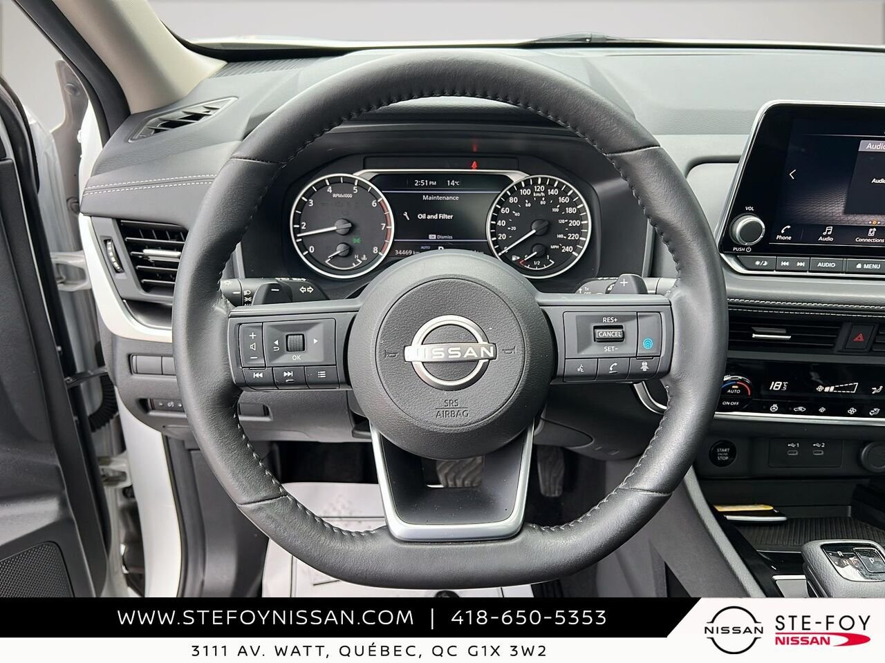 Nissan Rogue SV TRACTION INTEGRALE 2024 Blanc Ste-Foy - photo #11