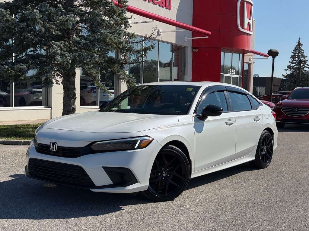 Honda Civic Sport 2023 Blanc Gatineau - photo #7