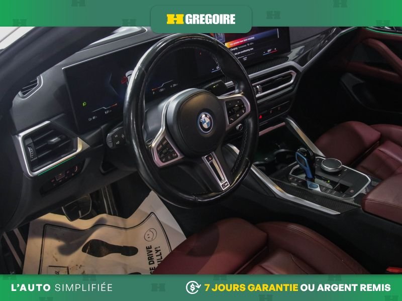 BMW i4 2023 Blanc Laval - photo #24