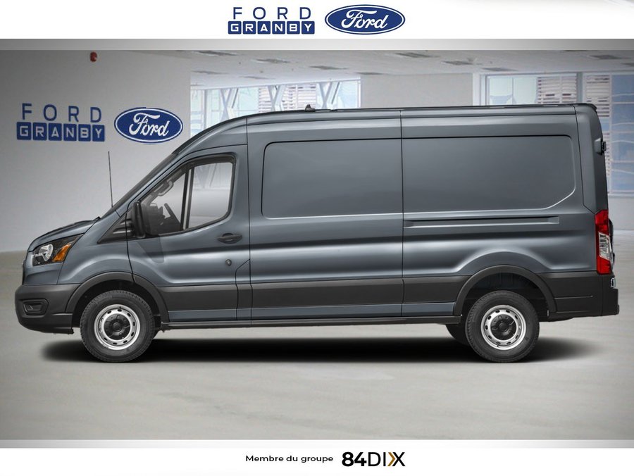 Ford Transit fourgon utilitaire T-250 PA toit moyen 148 po PNBV de 9 070 lb 2025 Gris abysse métallisé