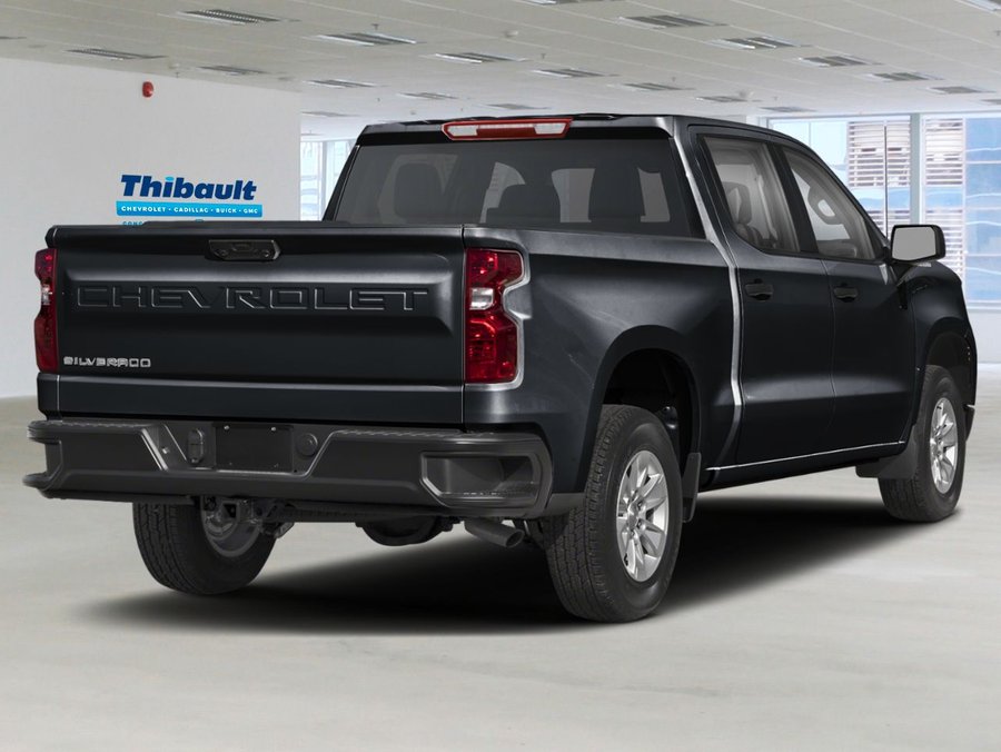 CHEVROLET SILVERADO 1500 Custom cabine multiplace 4RM 157 po 2026 NOIR