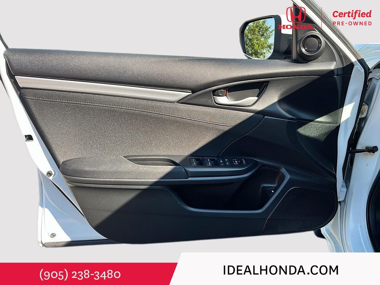 2021 Honda Civic Sedan EX CVT White Mississauga - photo #7