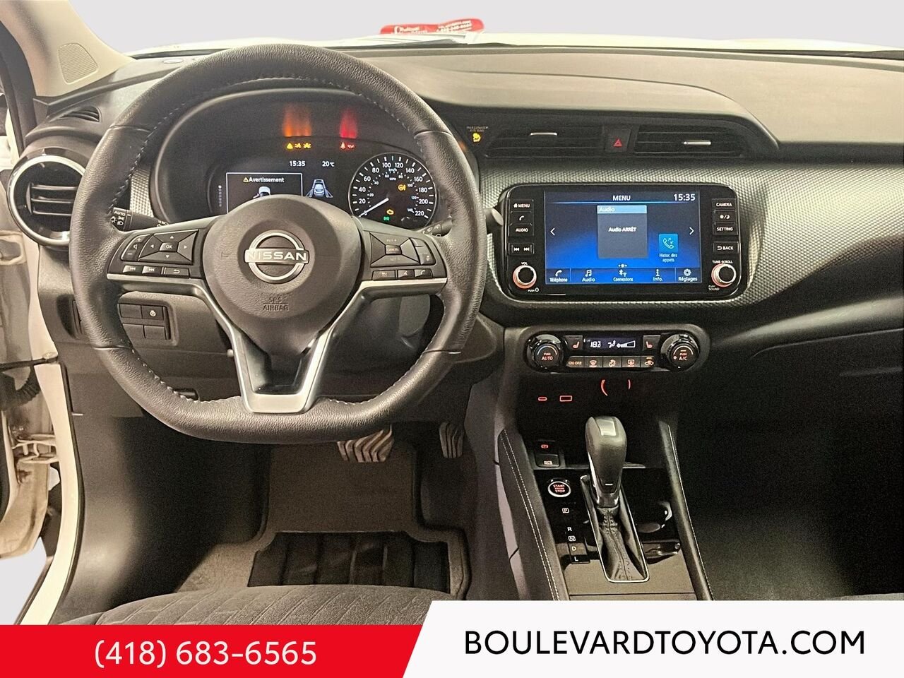 Nissan Kicks 100180B-74 | SV 2024 Blanc Québec - photo #15