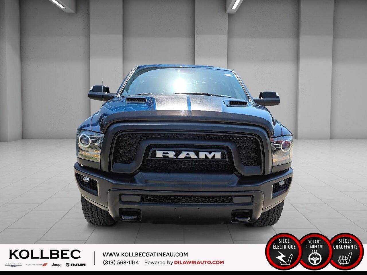 RAM 1500 CLASSIC 261111 | Warlock Crewcab 4x4 2019 Bleu Gatineau - photo #11