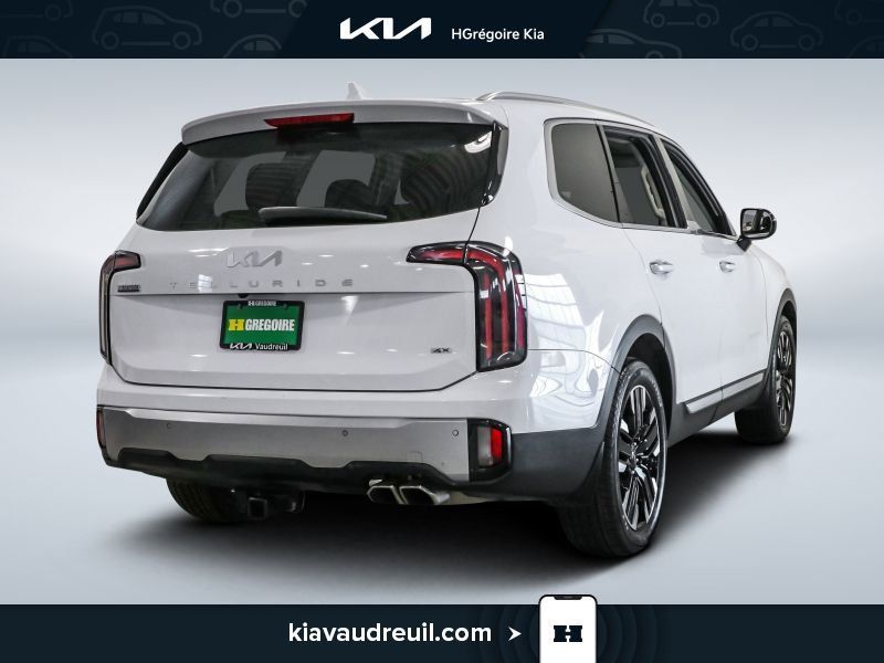 Kia Telluride KH7926 | SX*** CUIR/ GPS/ BANC CHAFFANT/ VITRE TEINTER*** 2023 Blanc Laval - photo #6