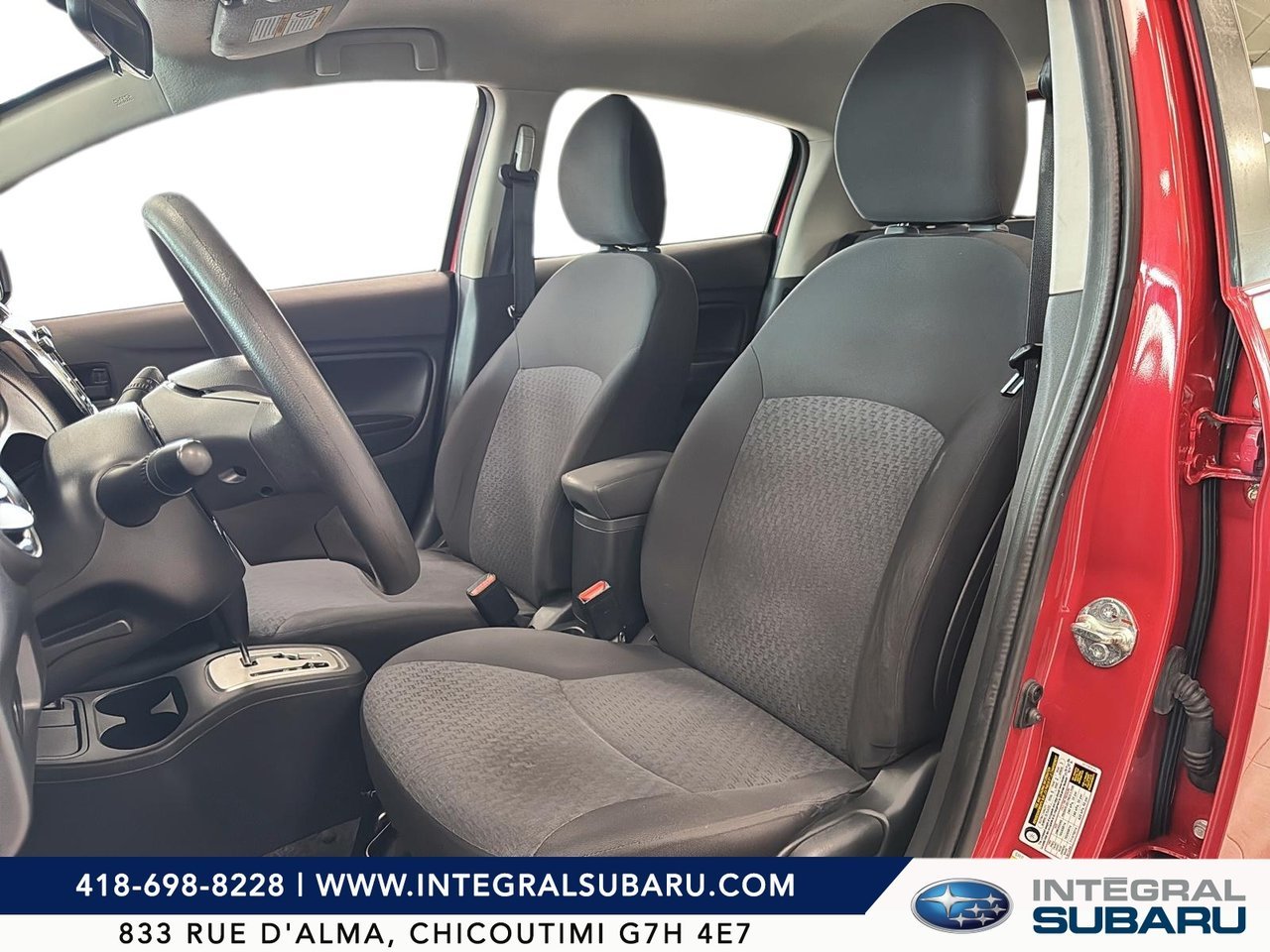 2020 Mitsubishi Mirage Red Baie-Comeau - photo #9