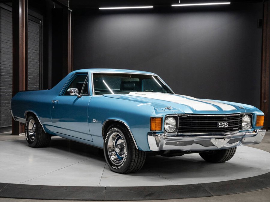 1972 Chevrolet EL Camino 1972 Blue