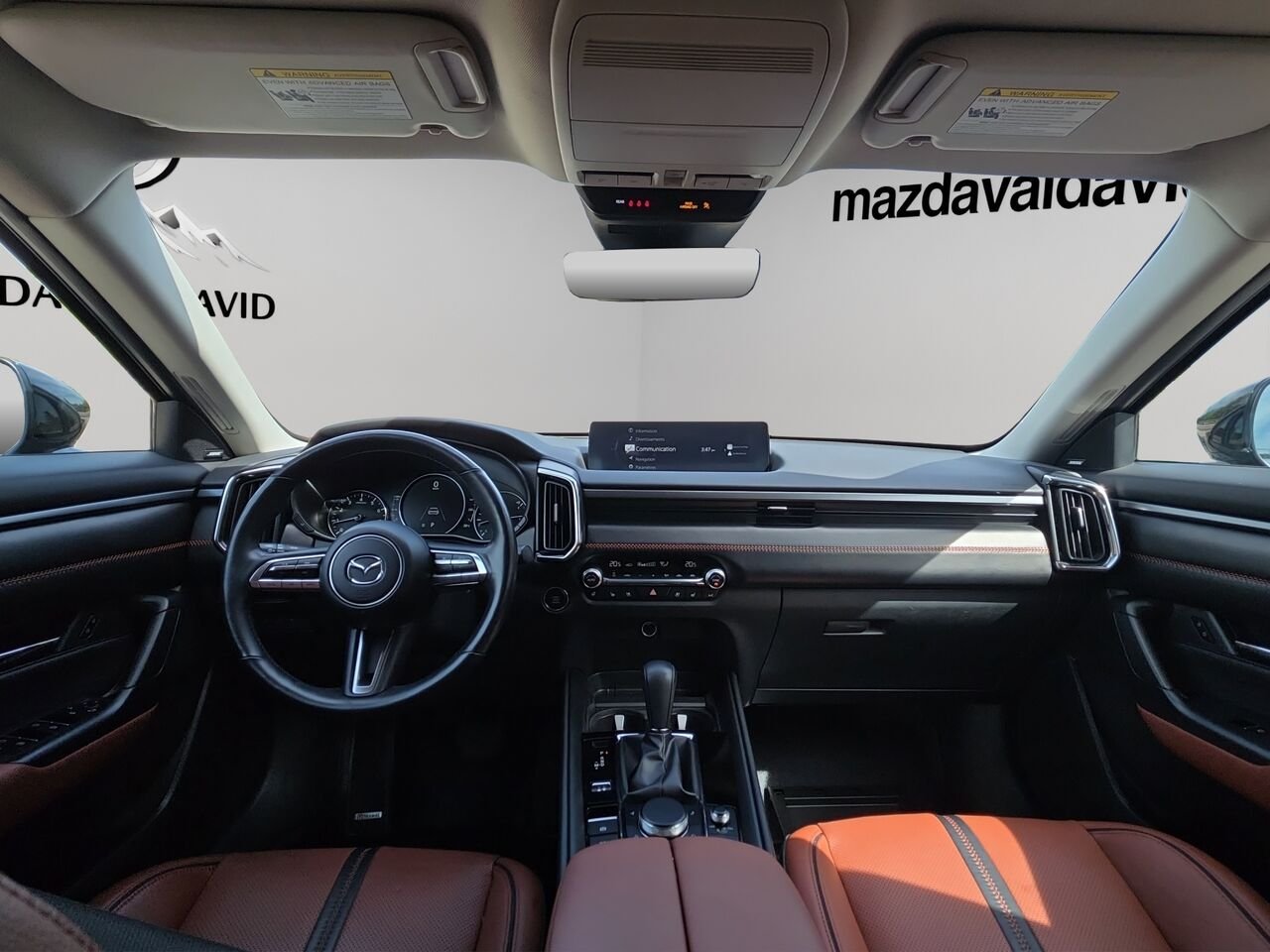 2023 Mazda CX-50 GT TI avec moteur turbo, Toit ouvrant panoramique, Apple carplay, Sièges en cuir Black Val-David - photo #8