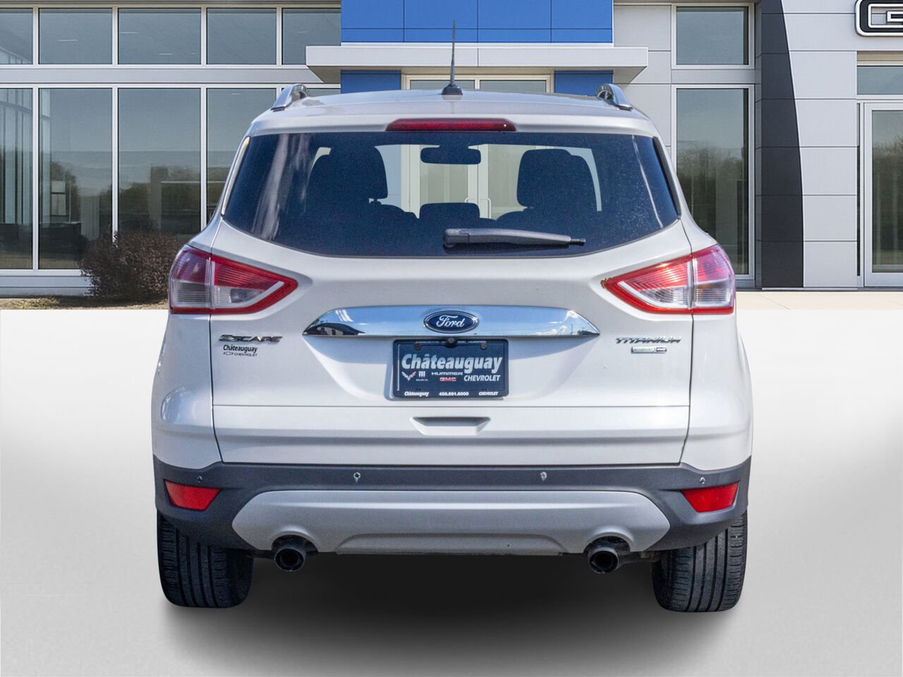 2014 Ford Escape 4 RM 4 portes Titanium White Châteauguay - photo #3