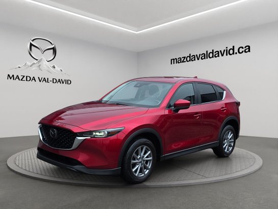 2022 Mazda CX-5 GS AWD, Volant chauffant, Sièges en cuir, Bluetooth Red