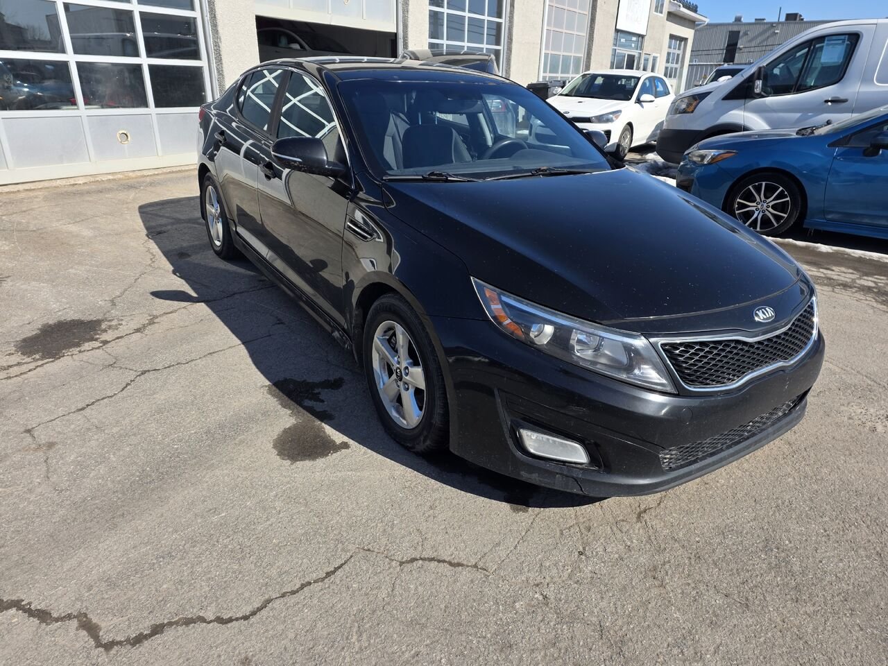 2015 Kia Optima Black  - photo #6