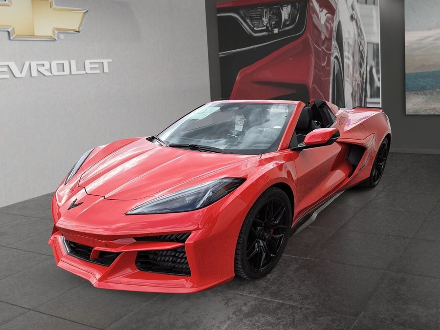 Chevrolet Corvette Z06 cabriolet 2 portes avec 3LZ 2025 Rouge flamme