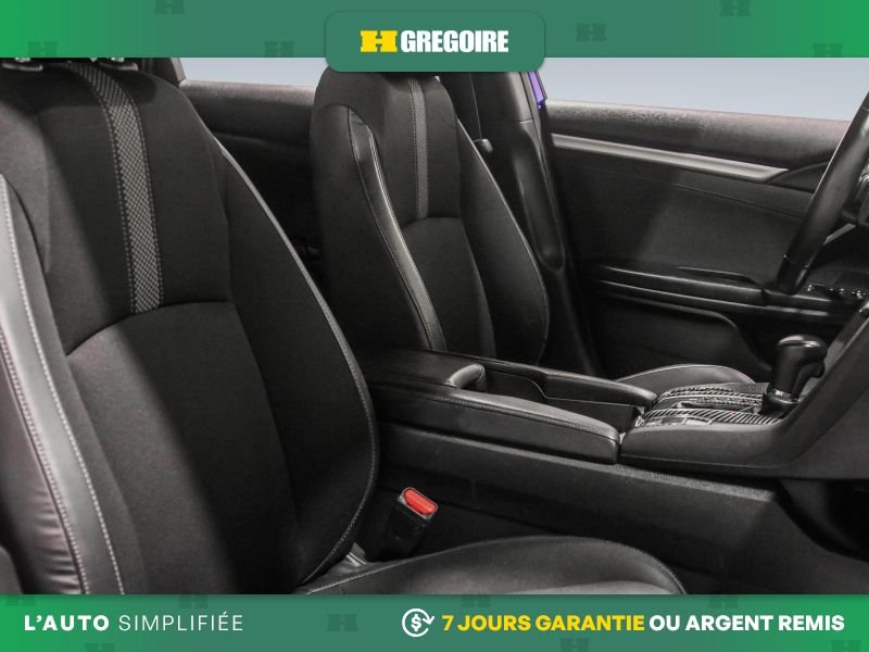 Honda Civic 822259 | Sport AUTO AC CUIR TOIT GR ELECT MAGS CAM RECUL BL 2019 Bleu Laval - photo #27