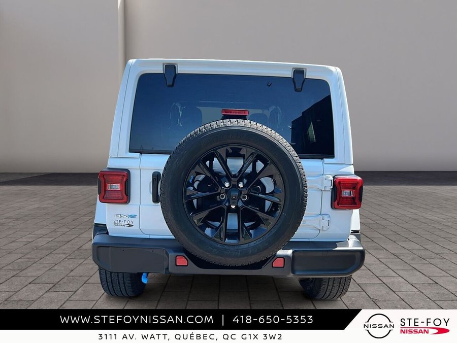 2022 Jeep WRANGLER 4XE UNLIMITED COLD WEATHER GROUP 2022 White