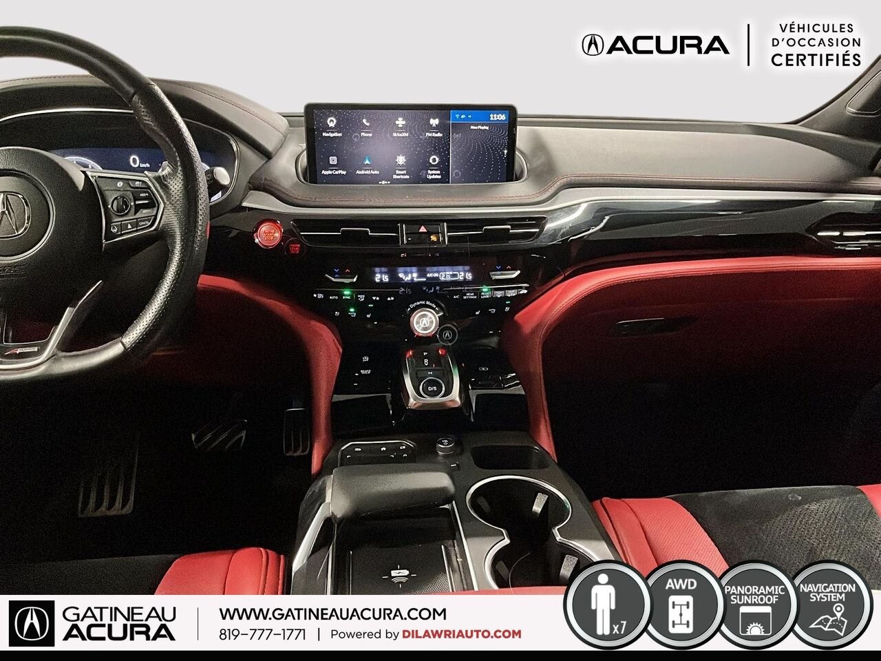 Acura MDX A-Spec SH-AWD 2024 Blanc Ottawa & Gatineau - photo #25