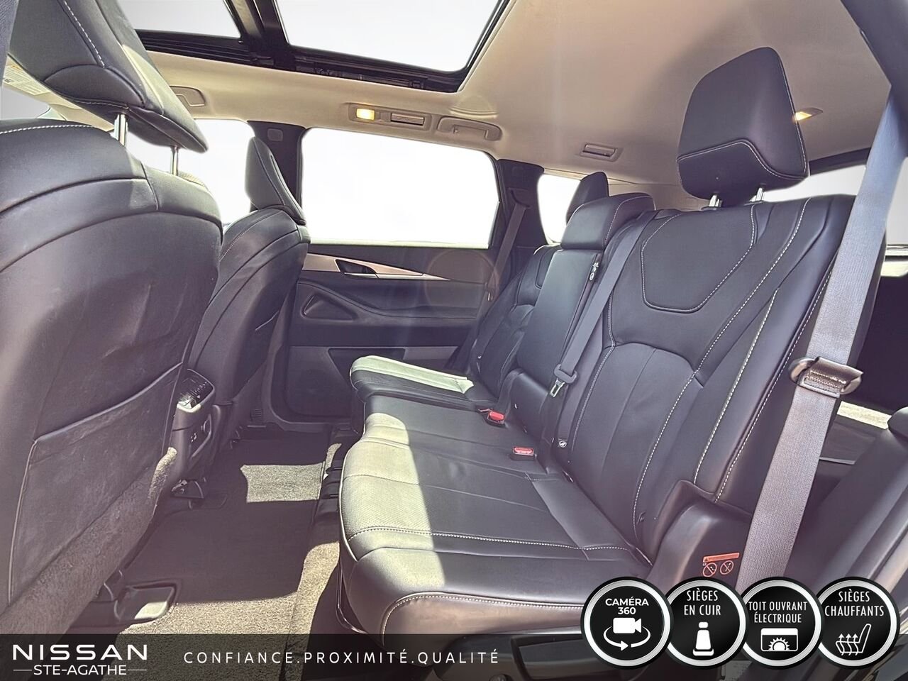 INFINITI QX60 2024 Noir Ste-Agathe des Monts - photo #8
