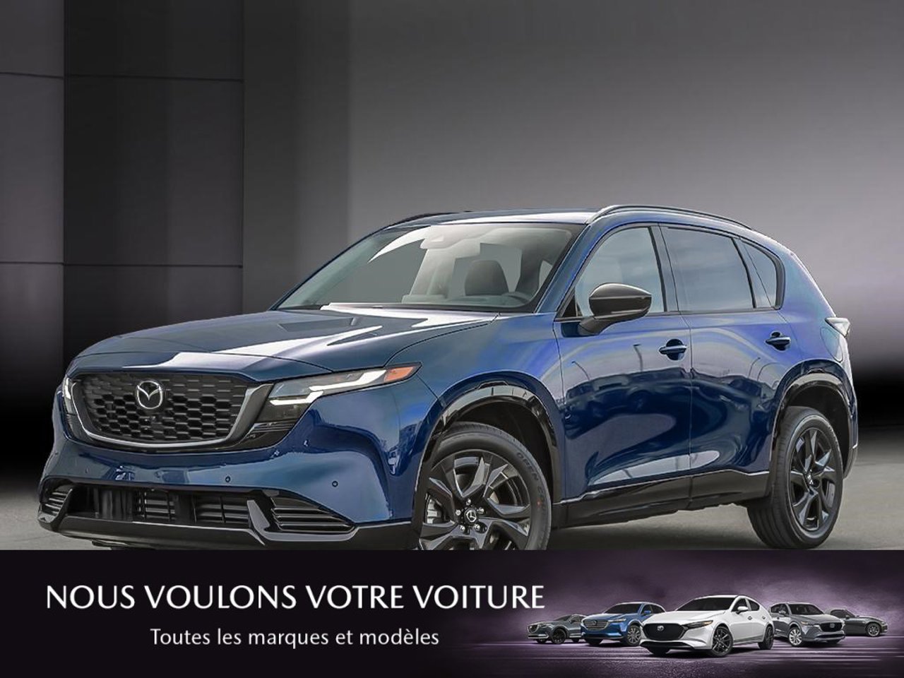 Mazda CX-5 JM3KMCHA6T0155207 2026 Bleu marine mica Mirabel - photo #0