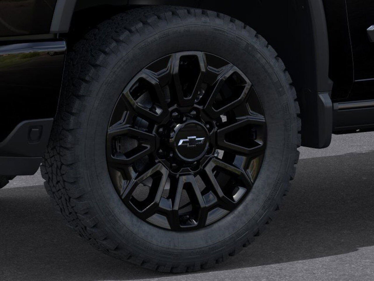 Chevrolet Silverado 2500HD High Country cabine multiplace 4RM 159 po 2025 NOIR Gatineau - photo #8