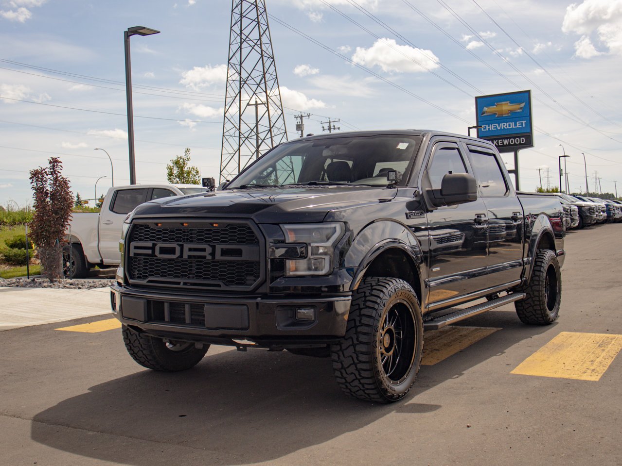 2016 Ford F-150 4WD SuperCrew 145 XLT Black Sherwood Park - photo #3