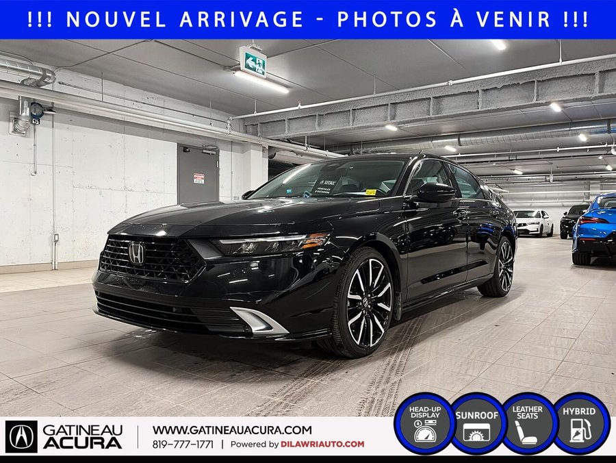 Honda Accord Hybride *** UN PROPRIO + CLEAN CARFAX + BAS KILOMÉTRAGE*** 2024 Noir