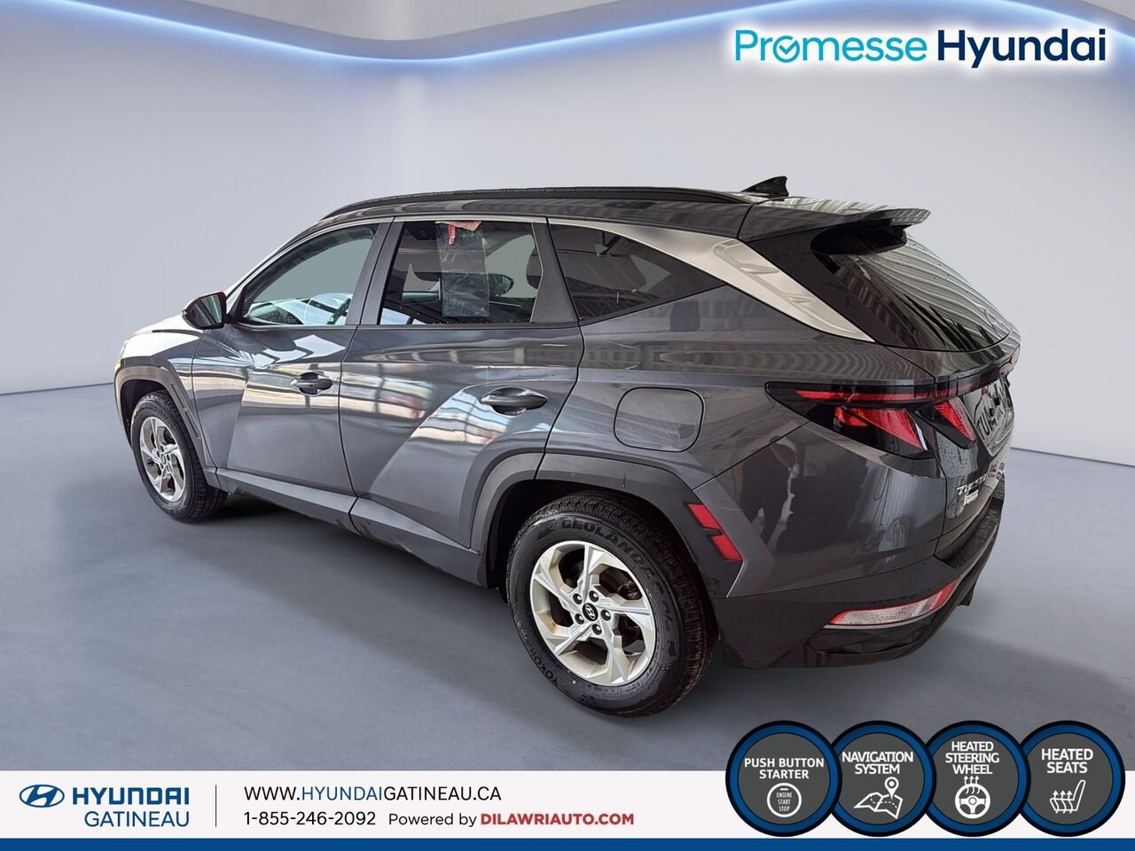 2024 Hyundai Tucson Grey Gatineau - photo #3