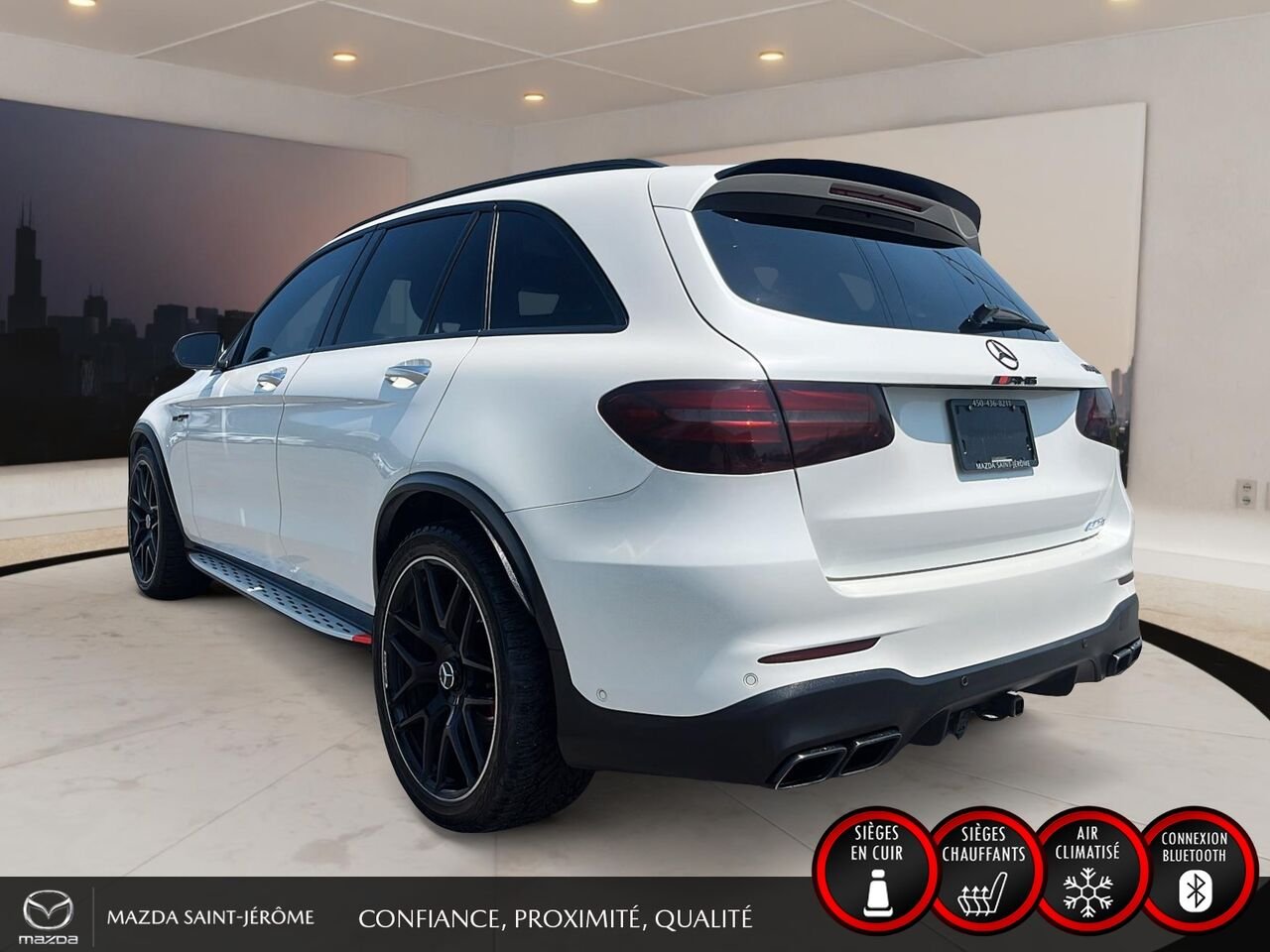 Mercedes-Benz GLC 2019 Blanc Saint-Jérôme - photo #9