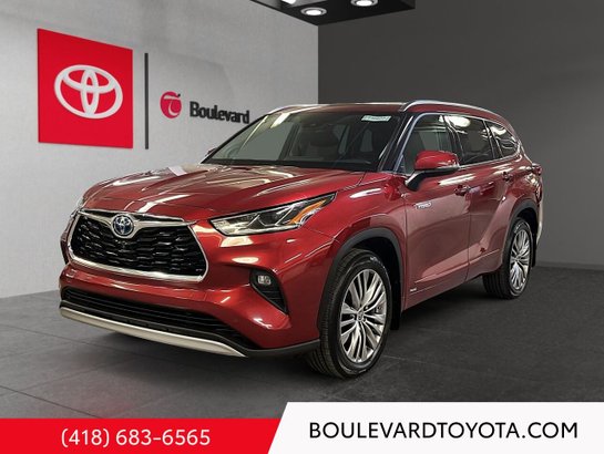2020 Toyota Highlander 2020 Red