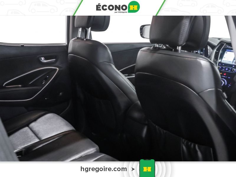 Hyundai Santa Fe 725320 | Ultimate AWD AUTO AC UIR TOIT NAV MAGS CAM RECULE 2018 Blanc Laval - photo #18