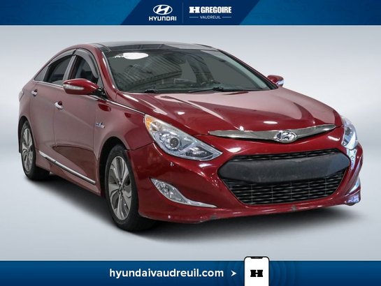 2014 Hyundai Sonata Hybrid 2014 Red