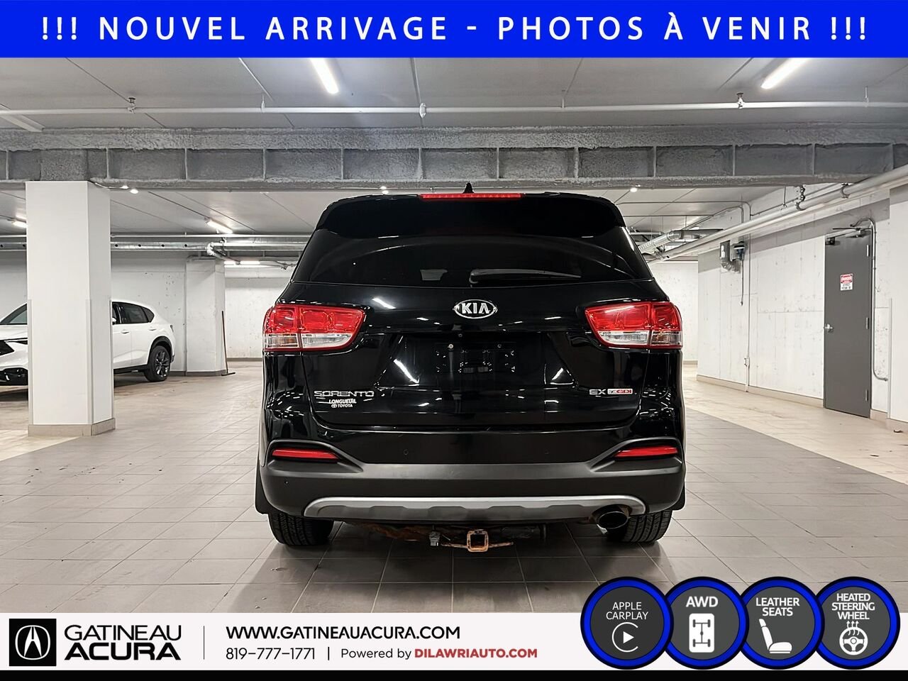 Kia Sorento EX Turbo AWD 2018 Noir Ottawa & Gatineau - photo #5
