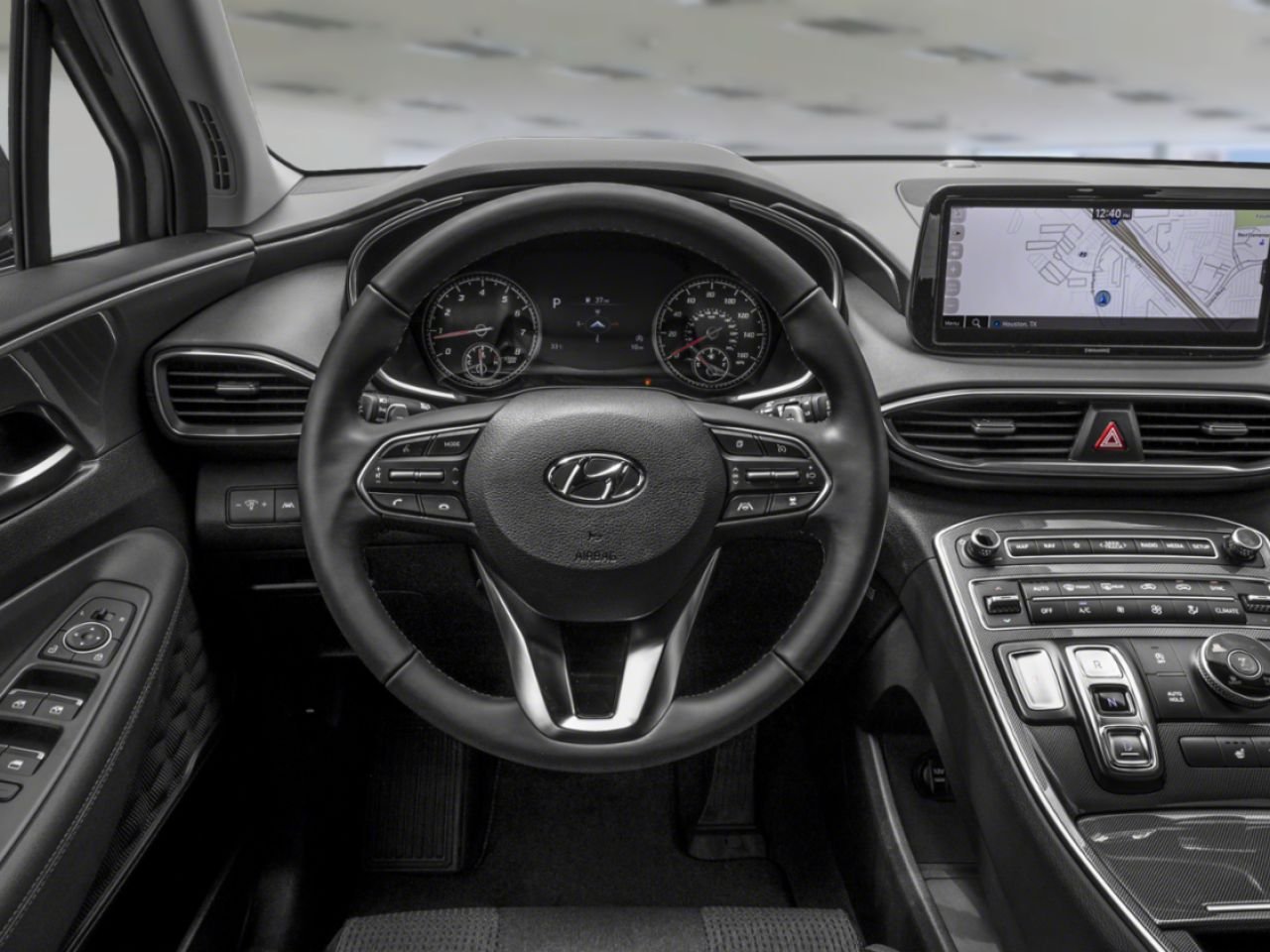 2023 HYUNDAI SANTA FE SEL PREMIUM Black Gatineau - photo #8