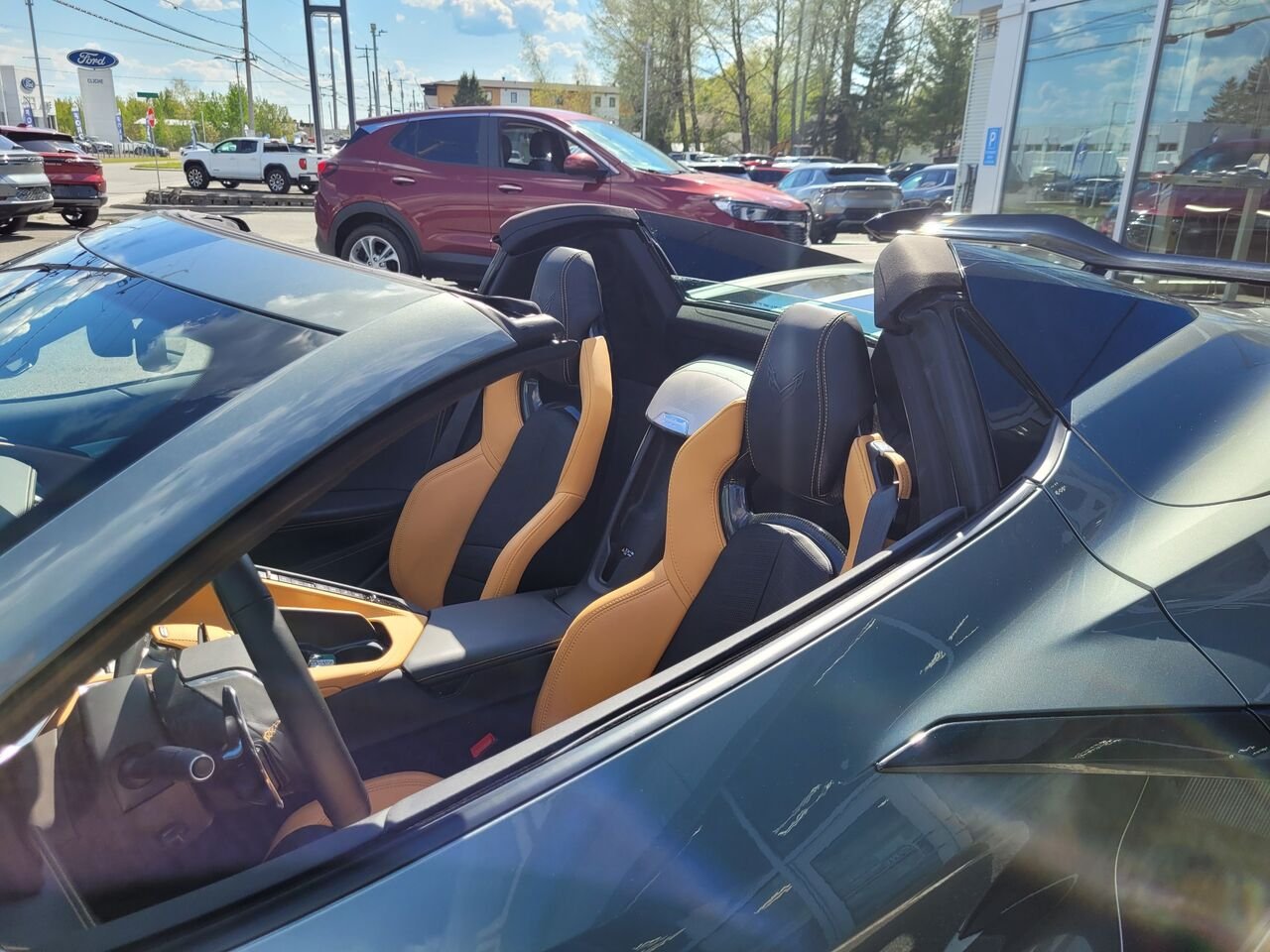 2024 Chevrolet Corvette Z06 cabriolet 2 portes avec 2LZ Grey Thetford Mines - photo #9