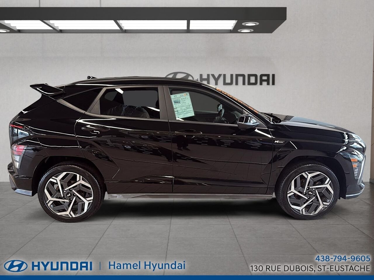 Hyundai Kona 2024 Noir Saint-Eustache - photo #1