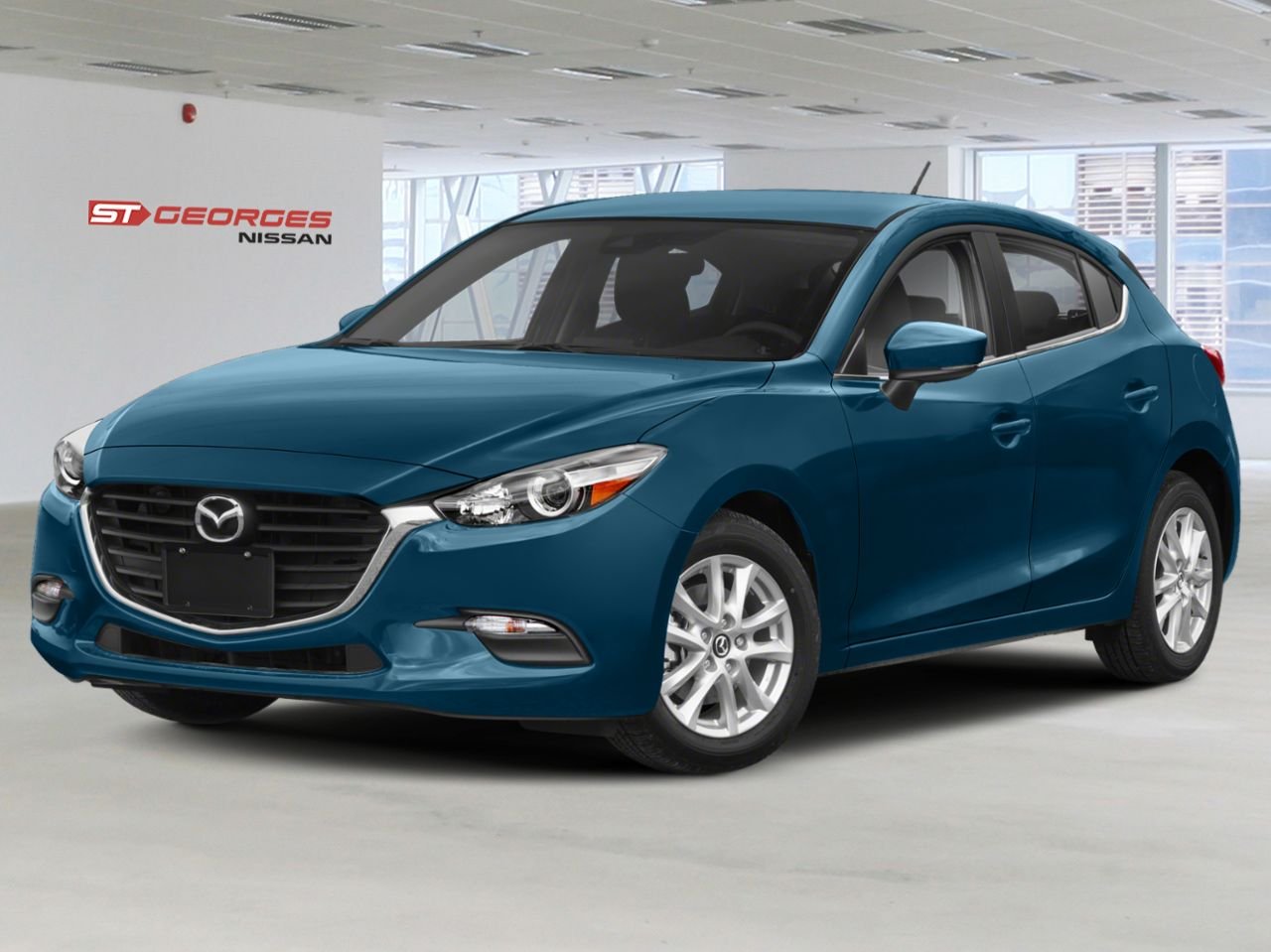 2018 Mazda Mazda3 Sport Blue Saint-Georges - photo #0