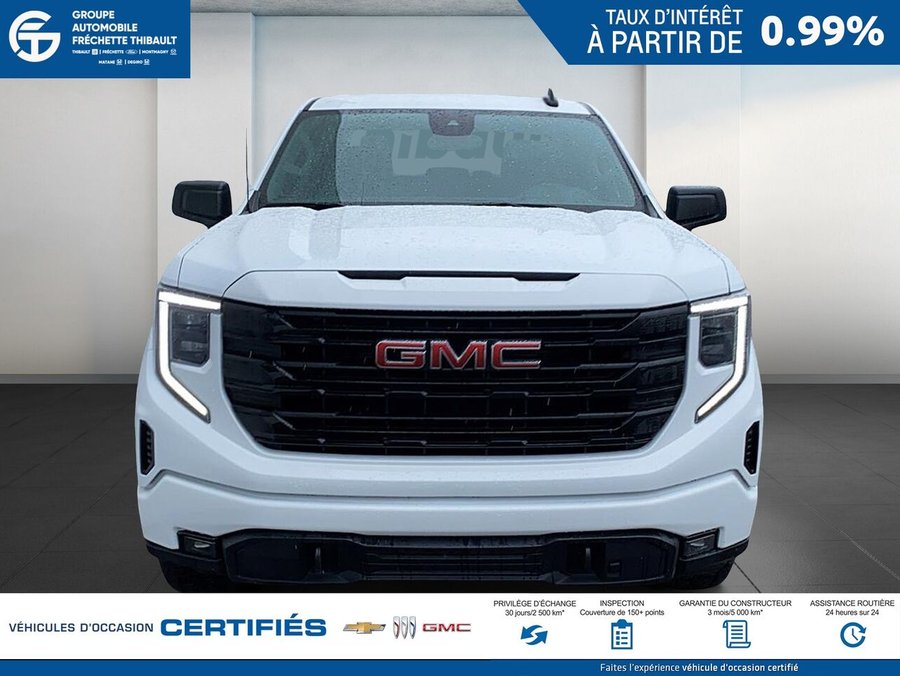 GMC SIERRA Elevation cabine multiplace 4RM 157 po 2024 Blanc