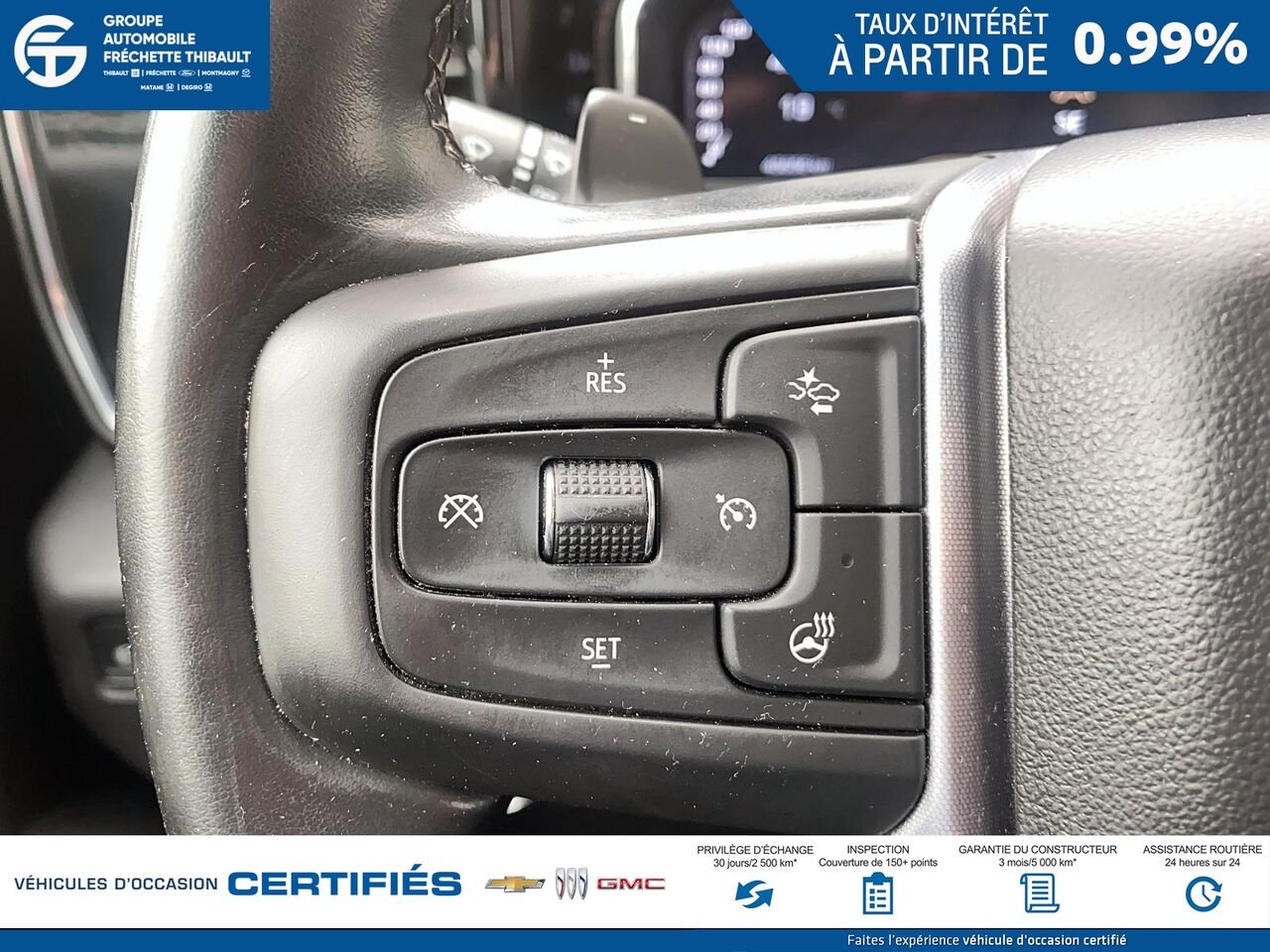 GMC SIERRA Elevation cabine multiplace 4RM 157 po 2024 Noir Montmagny - photo #12
