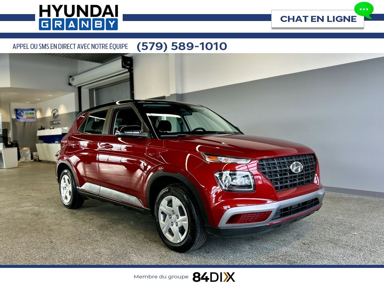 Hyundai Venue 2023 Rouge Granby - photo #0