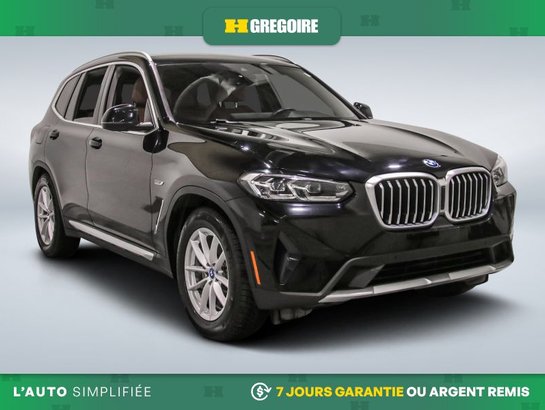 BMW X3 2022 2022 Noir