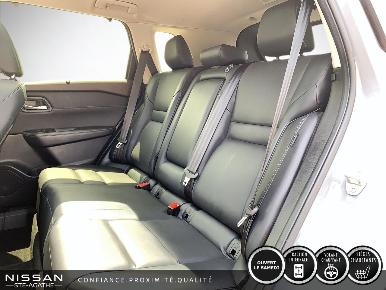 Nissan Rogue MIDNIGHT | CUIR | TOIT PANORAMIQUE | AWD | 2023 Gris Saint-Jérôme - photo #7
